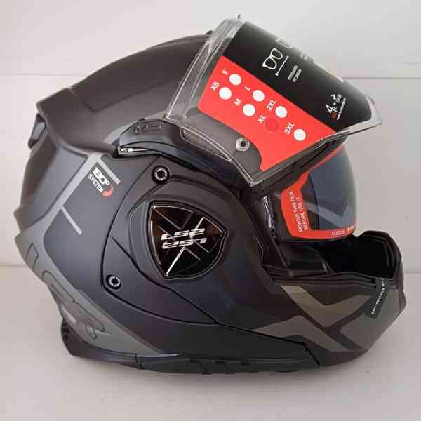 Silniční překlápěcí přilba LS2 Advant METRYK X - foto 4