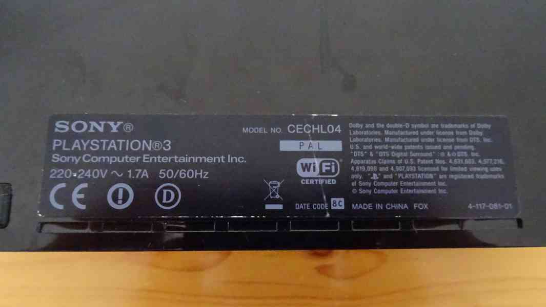 PlayStation 3 FAT 80GB CECHL04 - foto 4