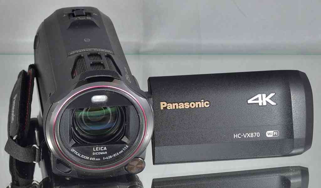 kamera Panasonic HC VX870 4K*HYBRID O.I.S Wi-Fi - foto 7