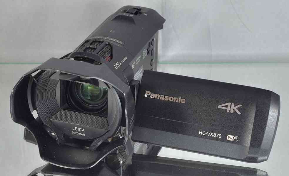 kamera Panasonic HC VX870 4K*HYBRID O.I.S Wi-Fi - foto 5