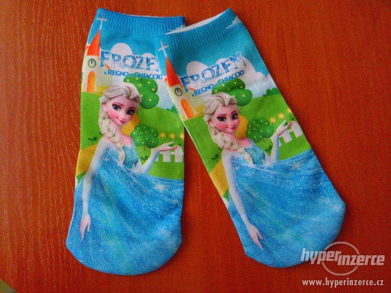 Ponožky motiv 10 - Ledové království (Frozen) 18.cm - foto 1