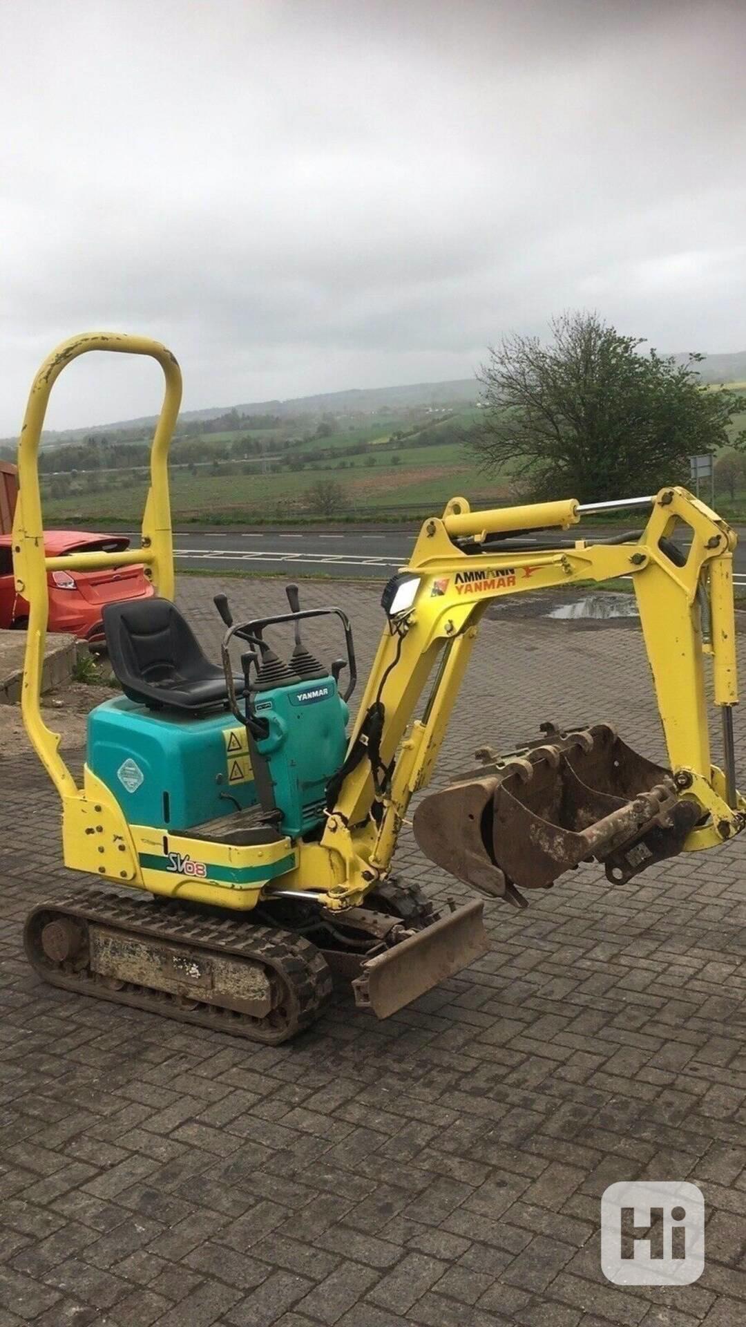 Minibagr Yanmar sv08.(S)1 - foto 1