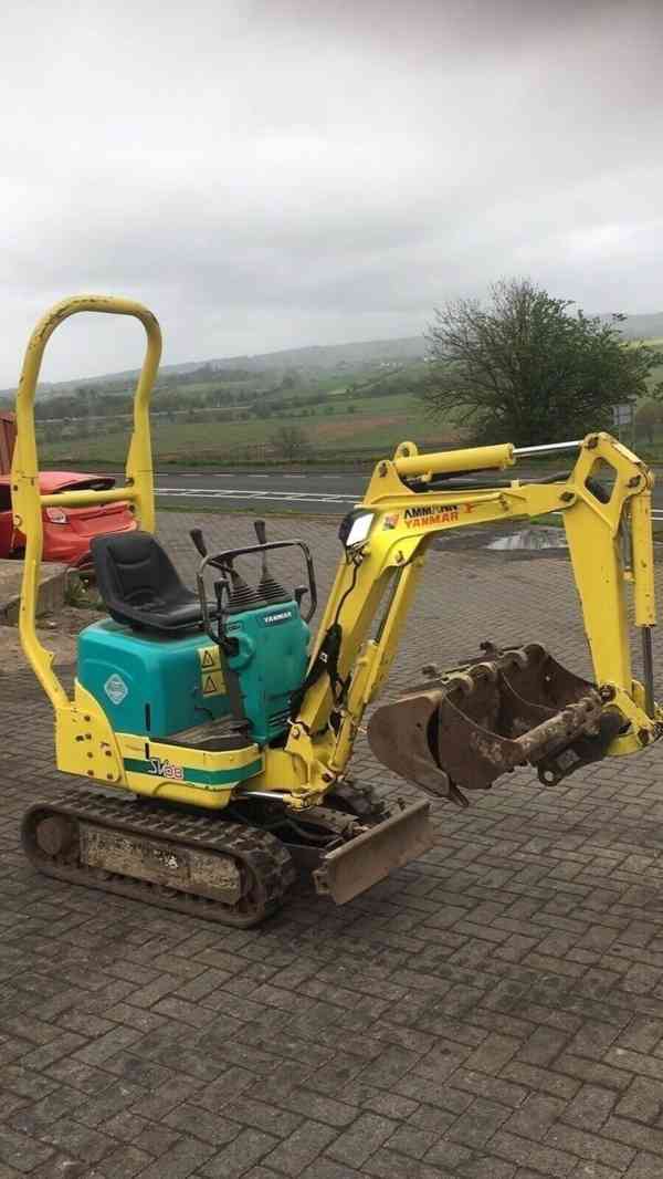 Minibagr Yanmar sv08.(S)1 - foto 1