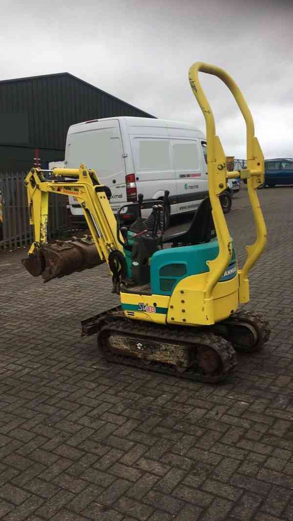 Minibagr Yanmar sv08.(S)1 - foto 5