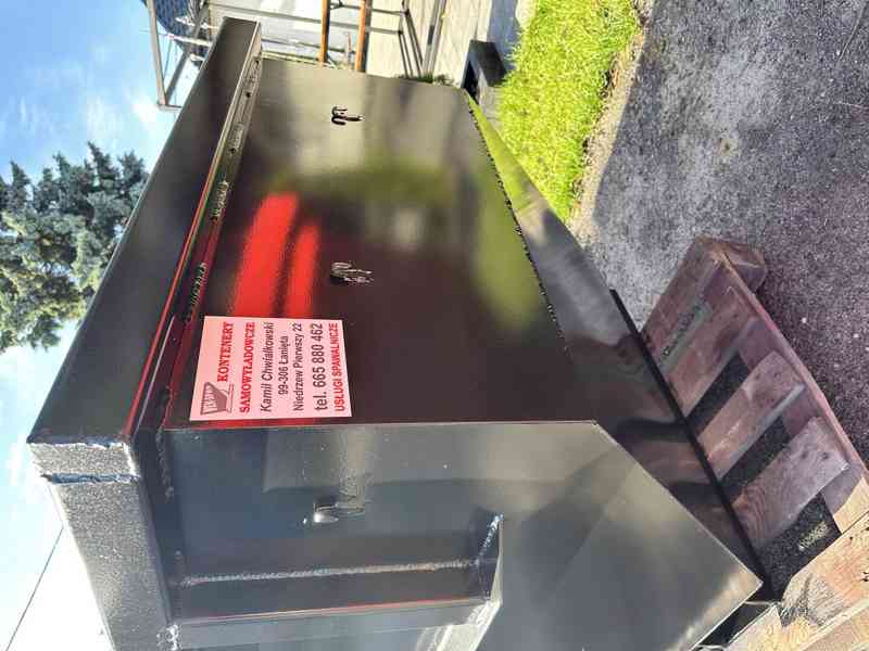 Kontener, koryto 3 m3, kołyska - foto 3