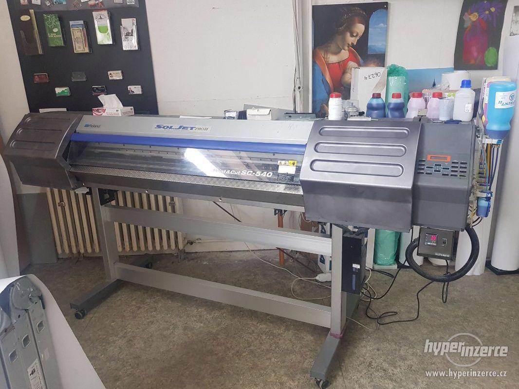 Velkoformatova tiskárna ROLAND SC540 bazar Hyperinzerce.cz