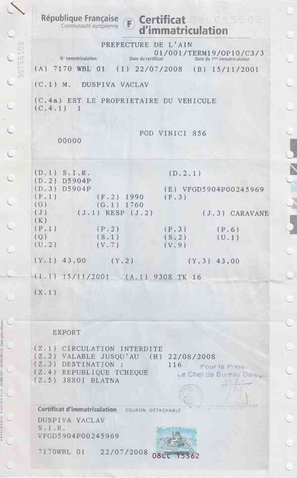 Palace 595, R.V.2008, Dovoz Francie. Odvoz na místo možný. - foto 18
