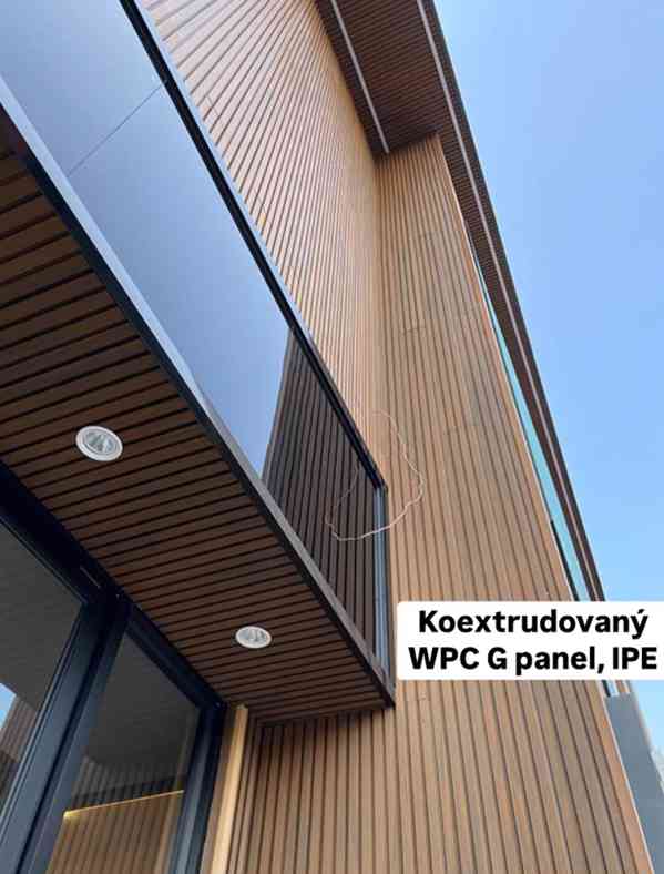 WPC stěnové obklady (plotovky, G panely), obkladové panely - foto 16