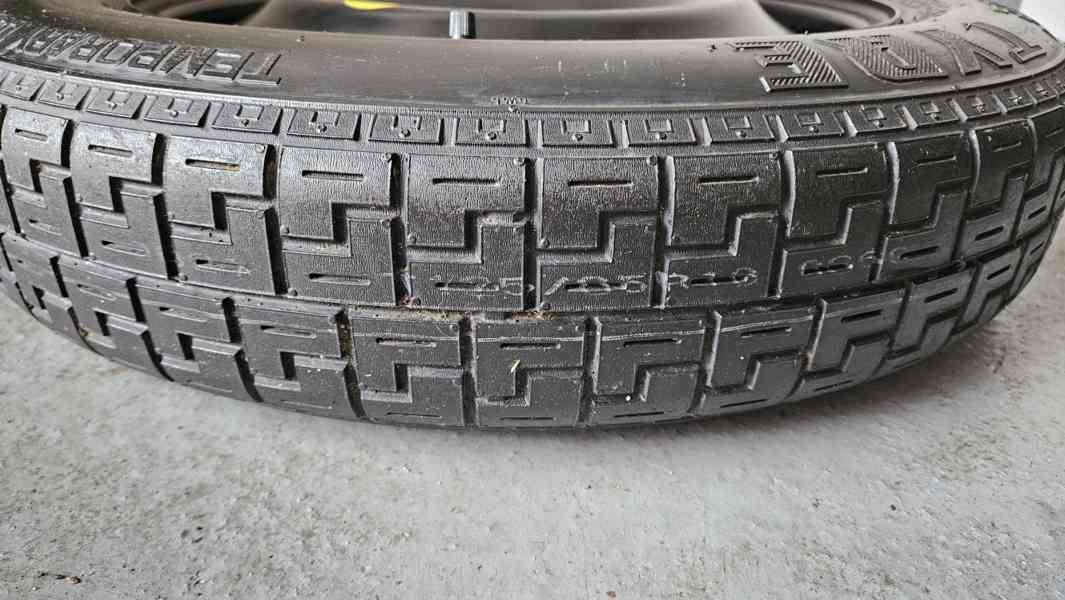 Úzká rezerva Ford T125/85 R16 5x108 kolo dojezdové 16" - foto 6