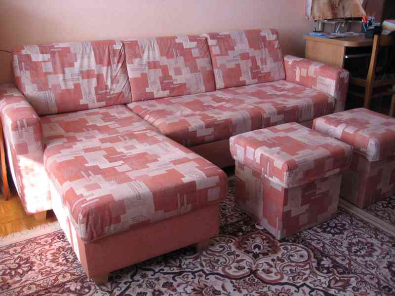 Prodám sedačku ve tvaru „L“ - foto 2