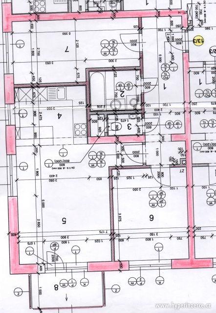 Prodej bytu 3+kk, 79,5m2 v OV, cihla, poblíž Bulovky Praha 8 - foto 14
