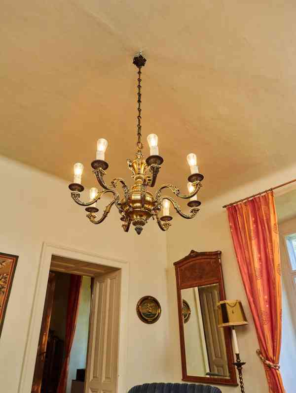 Starožitný francouzský lustr Mazarin - foto 11