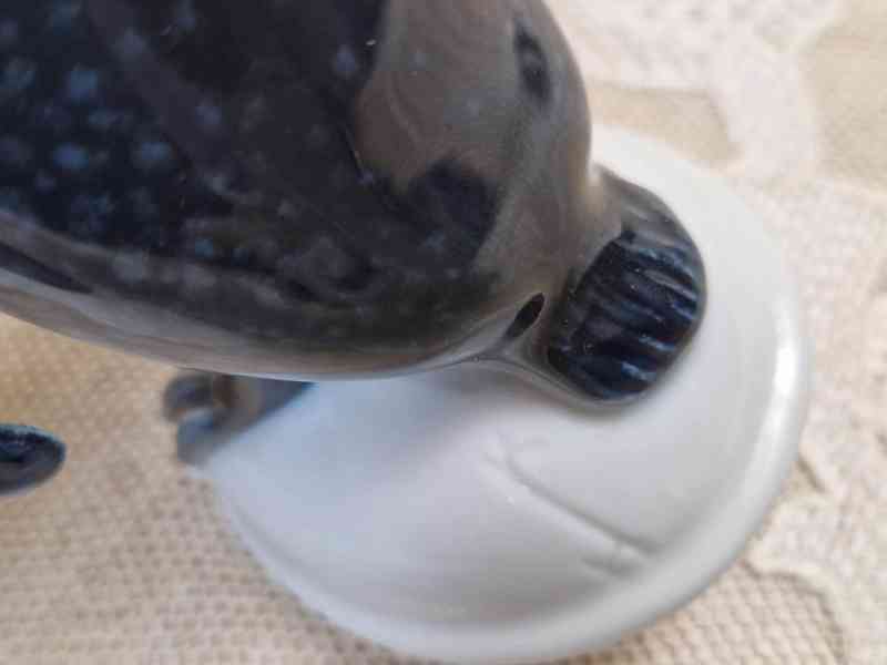 Krásná porcelánová soška Tučňák Rosenthal Signováno - foto 7