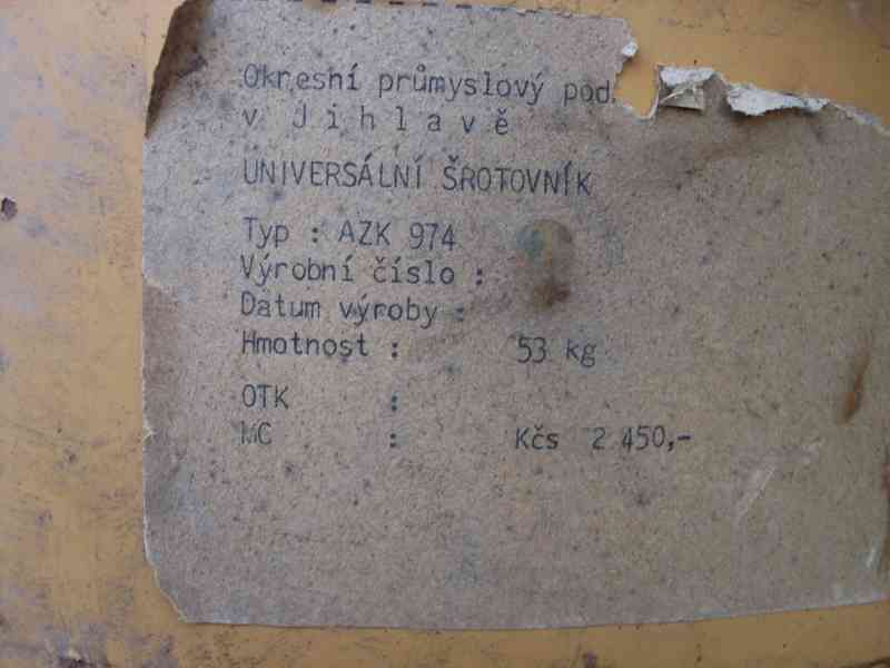 ŠROTOVNÍK  - foto 6