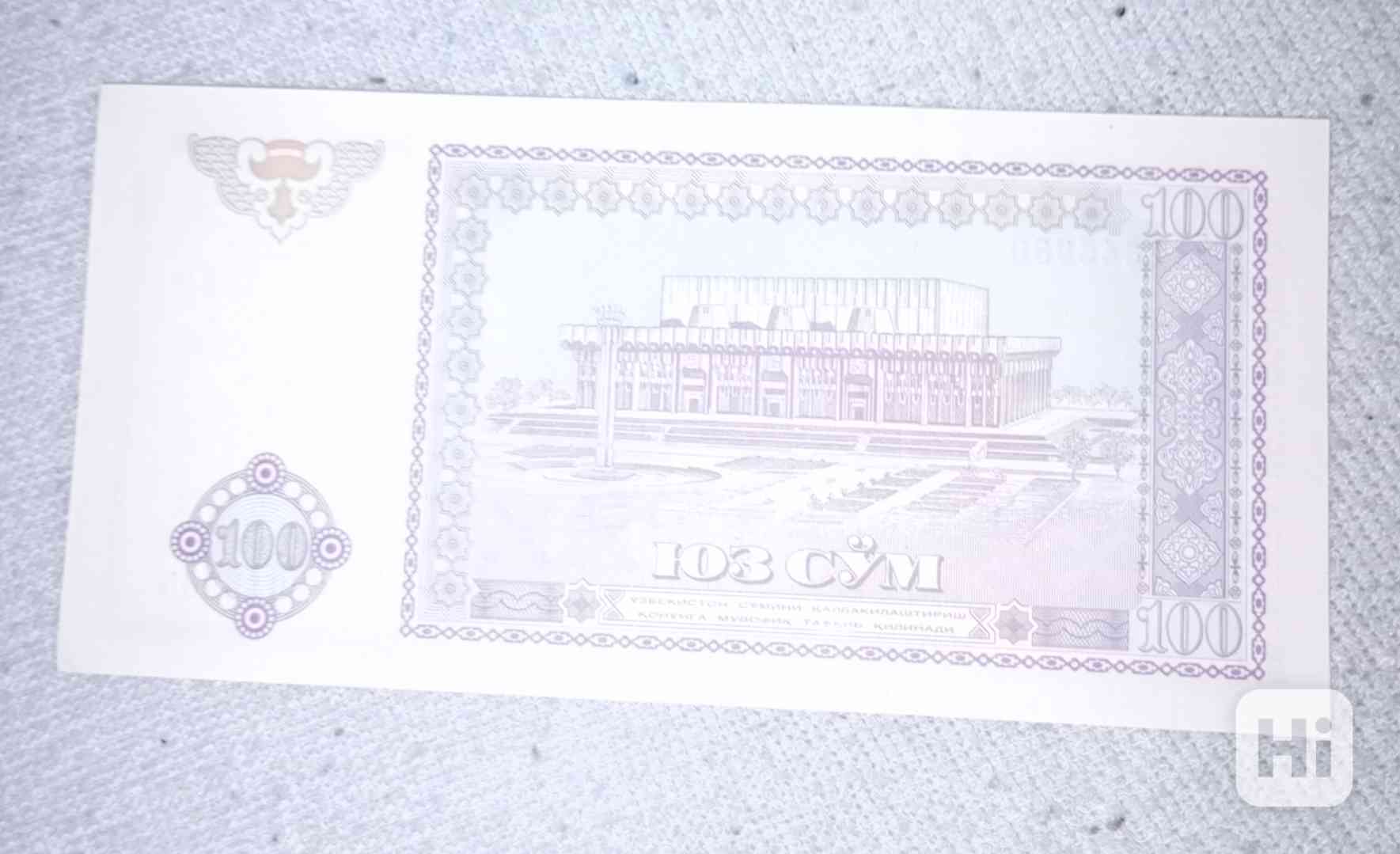 Uzbekistán bankovky - foto 1