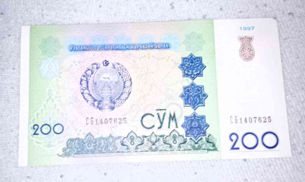 Uzbekistán bankovky - foto 4