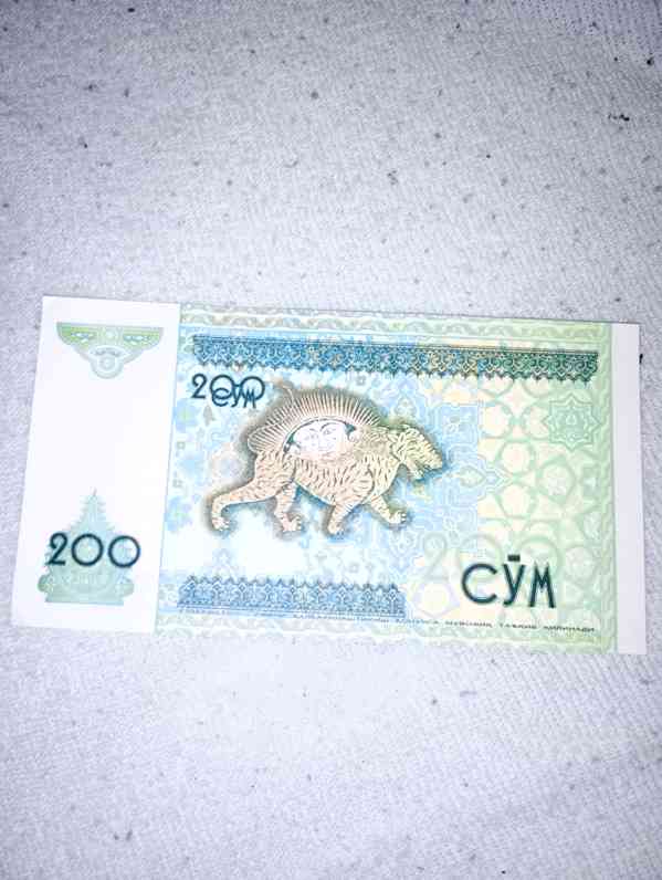 Uzbekistán bankovky - foto 3