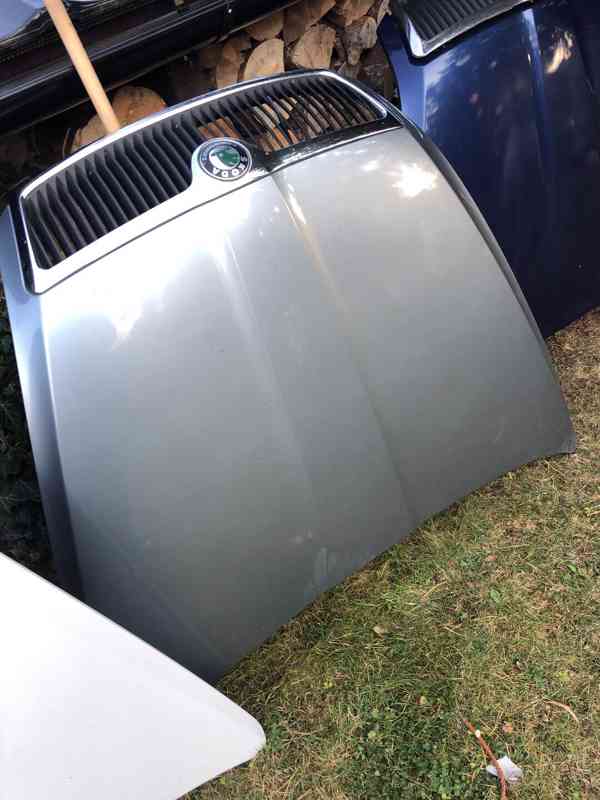skoda octavia II 2 1z 04-09 predni kapota maska - foto 13