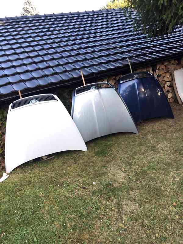 skoda octavia II 2 1z 04-09 predni kapota maska - foto 2