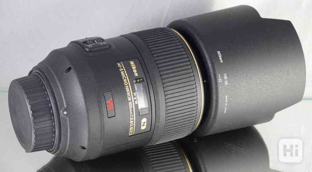 Nikon AF-S Micro NIKKOR 105mm f/2.8 ED VR N **MACRO 1:1, FX - foto 8