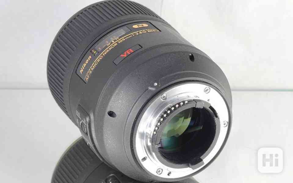 Nikon AF-S Micro NIKKOR 105mm f/2.8 ED VR N **MACRO 1:1, FX - foto 5
