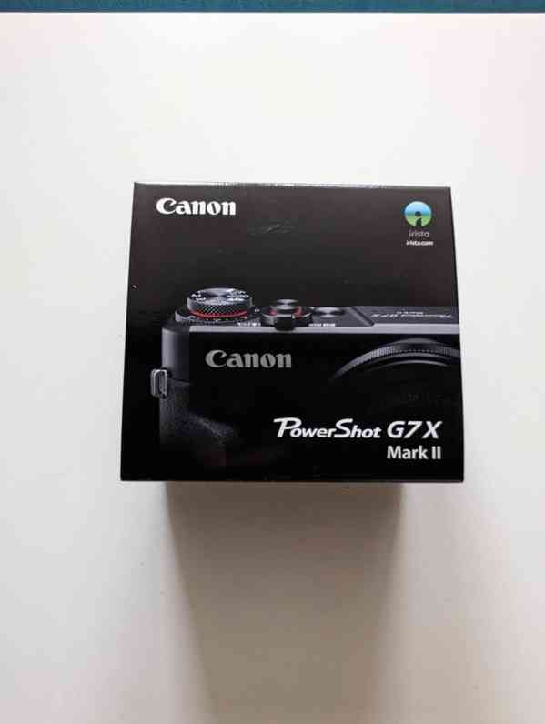 PowerShot G7 X Mark II + 16 GB karta + obal + Rollei Monopod - foto 2