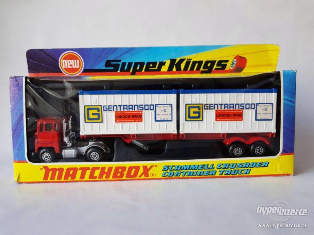 Matchbox Super Kings K-17 SCAMMELL CONTAINER TRUCK - bazar