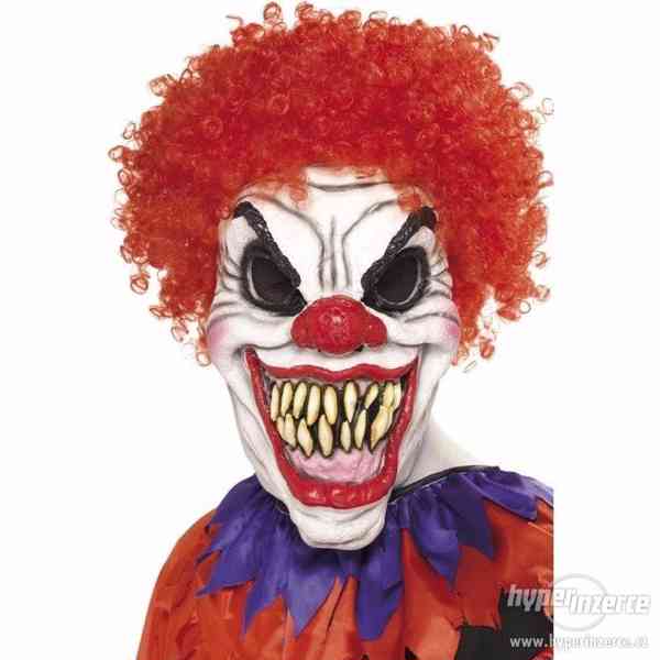 Maska hororový klaun - foto 1