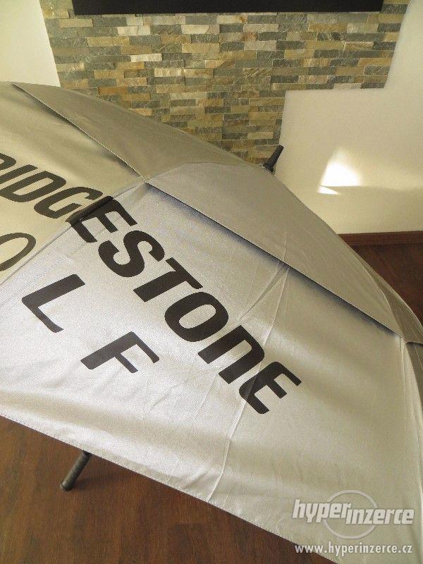Nový golfový Bridgestone Golf Double Canopy 68 inch deštník - foto 3