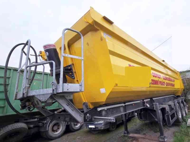 zánovní 37m3 dumper návěs vana sklápěč Schwarzmueller - foto 2