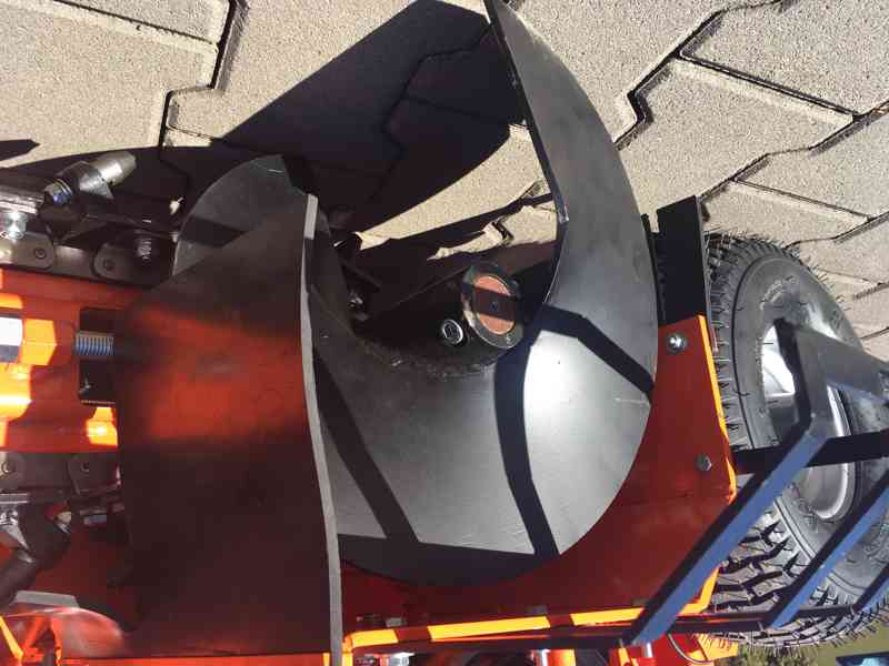 Drážkovací fréza cr-15, cronimo, zemní rýhovač - motorový - foto 4