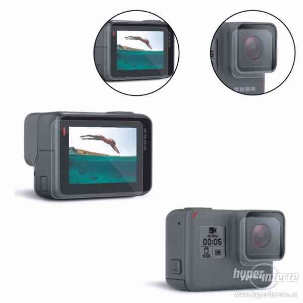 Fólie na displej a čočku pro GoPro Hero 5 - foto 1