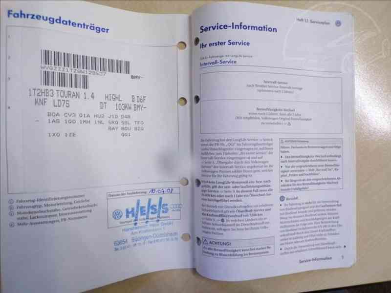 Volkswagen Touran 1,4 TSI-103KW DSG - foto 14