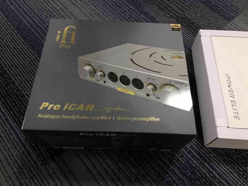 iFi Audio Pro iCAN Signature Headphone Amplifier - foto 3