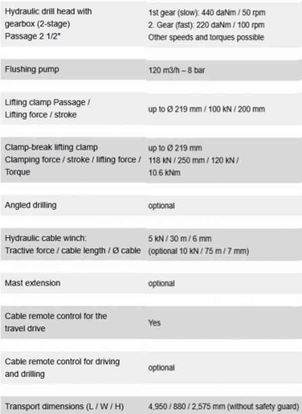 zánovní 5t vrtná do150m ca200mm proplach i vzduch Adler B75  - foto 12