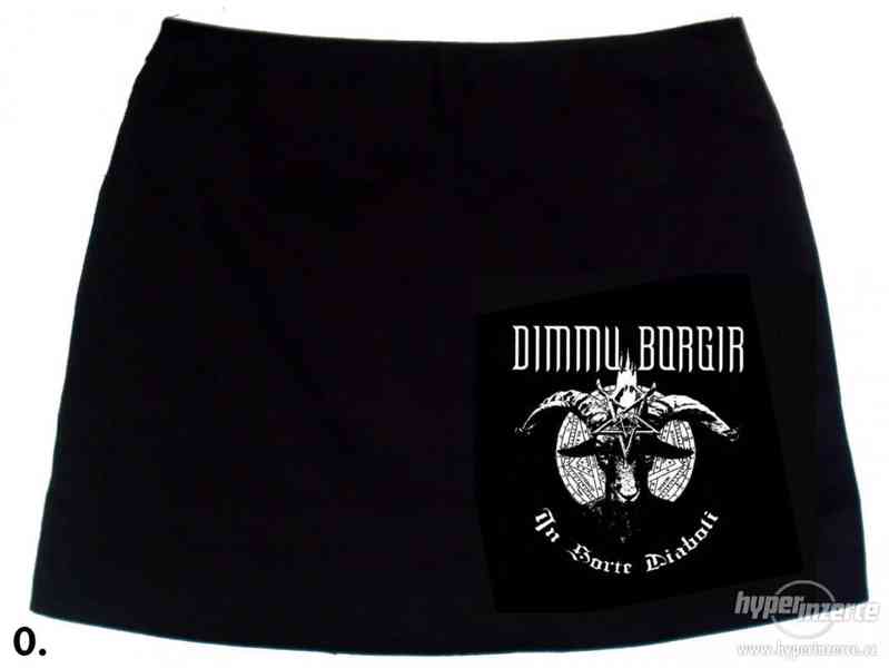 Nová elastická minisukně Dimmu Borgir 3 - foto 1