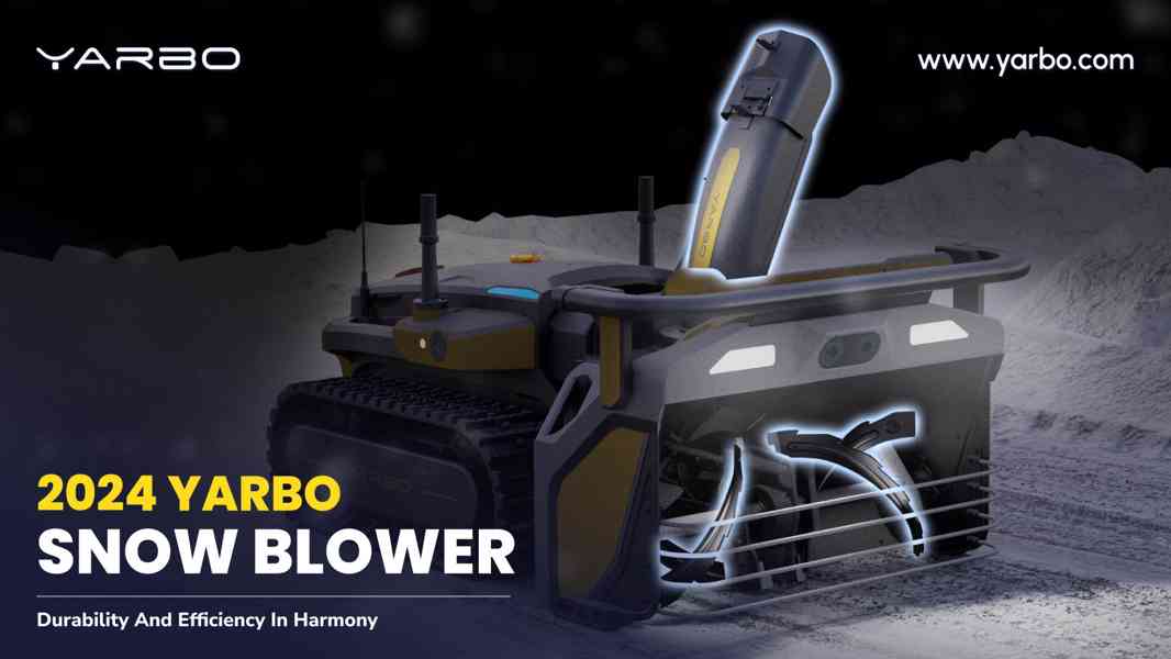 Profesionální YARBO core SNĚHOVÁ FRÉZA - foto 4