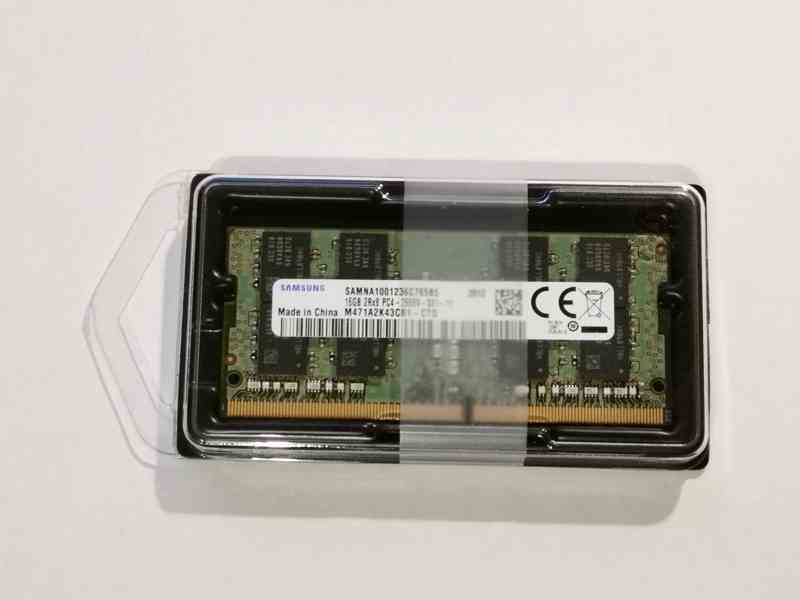 16GB RAM SODIMM DDR4 2666MHz paměť SAMSUNG pro notebook - foto 1
