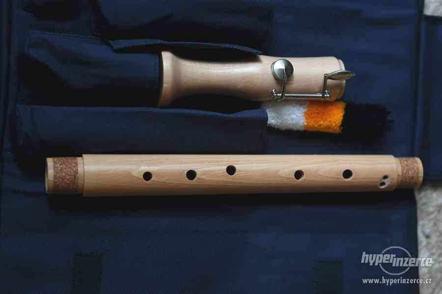 Flétna TENOR,  javorové dřevo