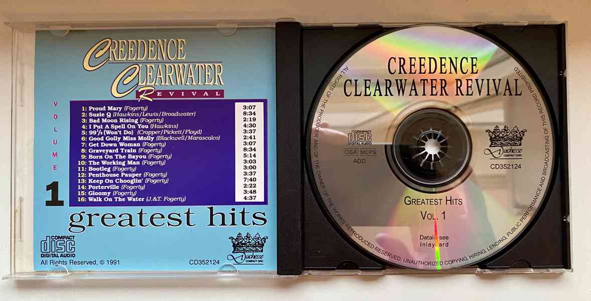 CD CREEDENCE CLEARWATER REVIVAL GREATEST HITS. VOLUME 1 - foto 2