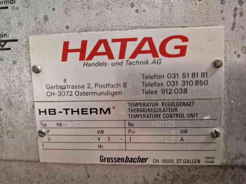 Temperační jednotka HB-Therm HB-W 140  - foto 4