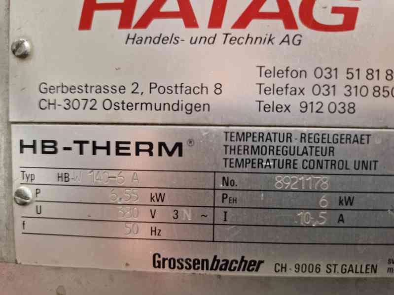 Temperační jednotka HB-Therm HB-W 140  - foto 3