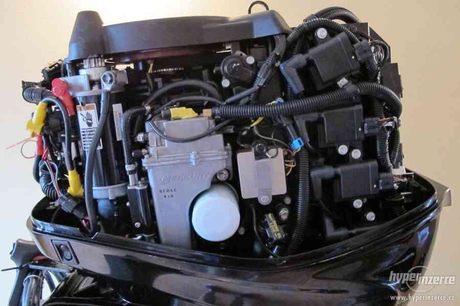 Lodní motor Mercury 50hp, EFI, 2011, záruka, TOP stav - foto 3