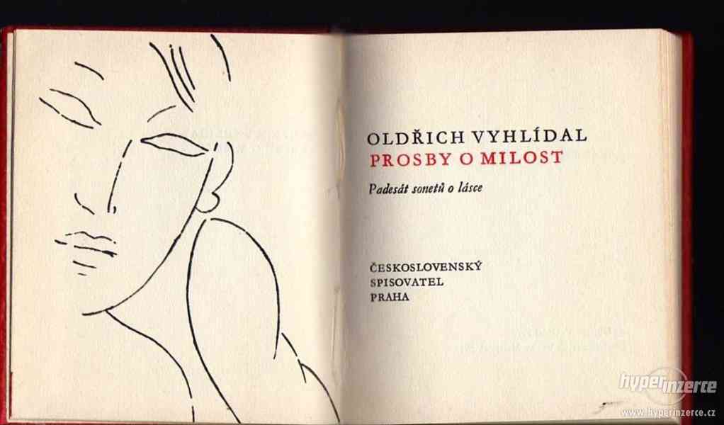 Prosby o milost  Oldřich Vyhlídal 1.vydání 1975 - kolibří vy - foto 1