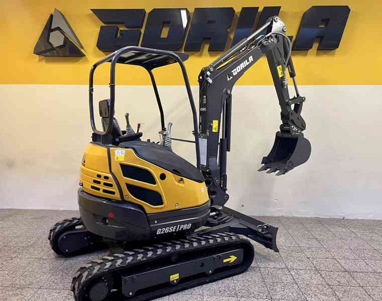 Minibagr Gorila G26SE l PRO AKCE KUBOTA  - foto 2