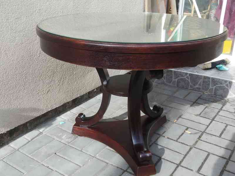 Luxusní stolek Biedermaier. - foto 2