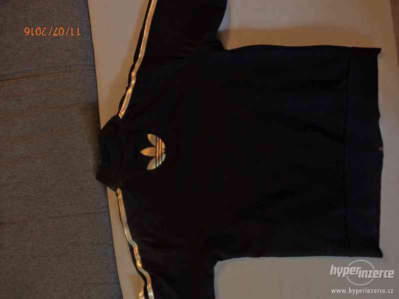 Adidas černo zlatá mikina vel S - foto 2