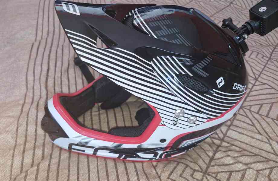 FORCE TIGER downhill přilba nova helma 3XL - foto 3