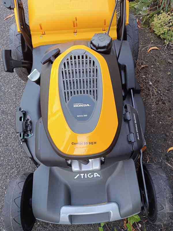 NOVÁ benzínová sekačka STIGA Combi 55 SQ H (motor Honda)  - foto 3