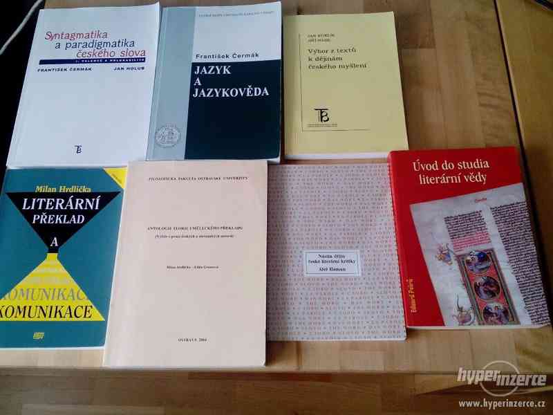 Prodám učebnice obor jazykověda, literární věda, překlad - foto 1